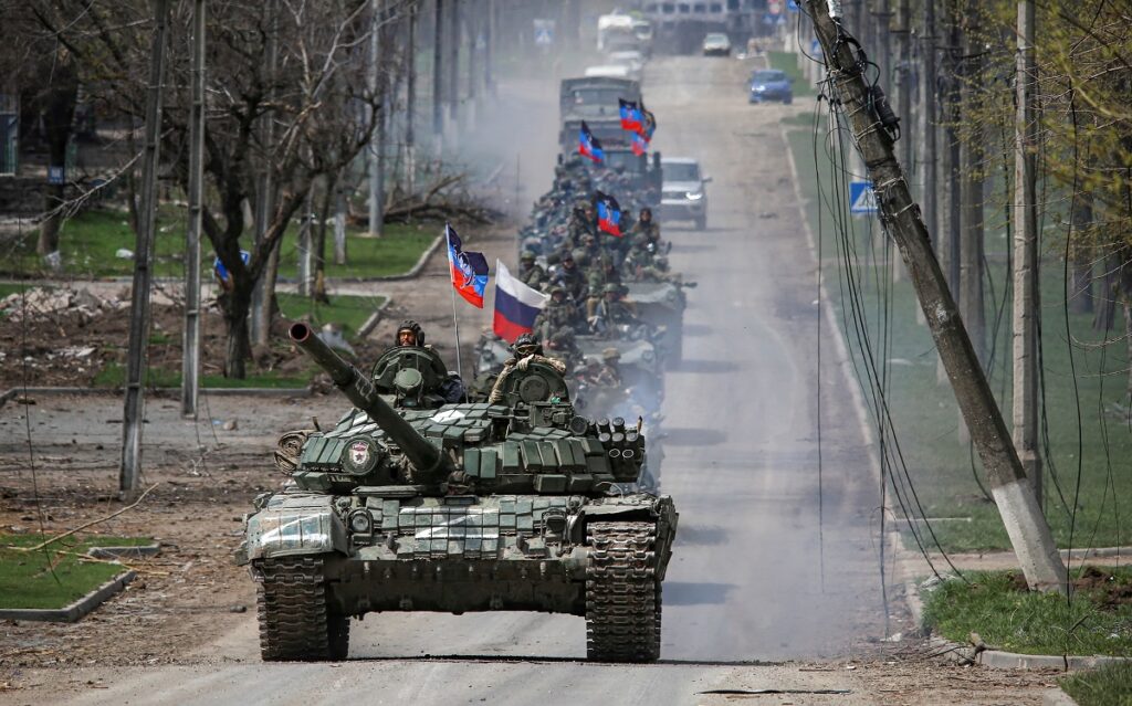 Ruski tenkovi u kolini