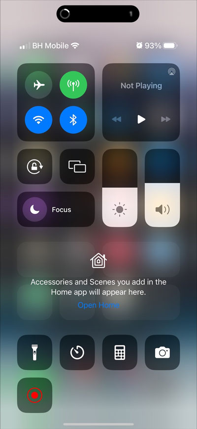 snimanje zaslona na iphone-u