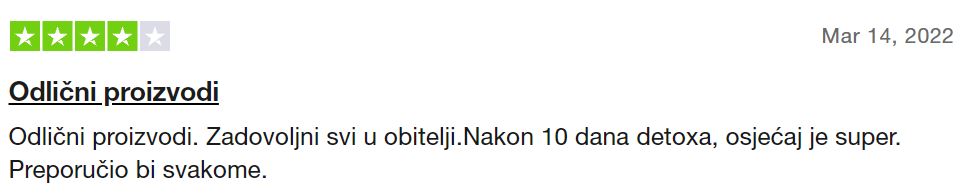 detox belly burn recenzija korisnika